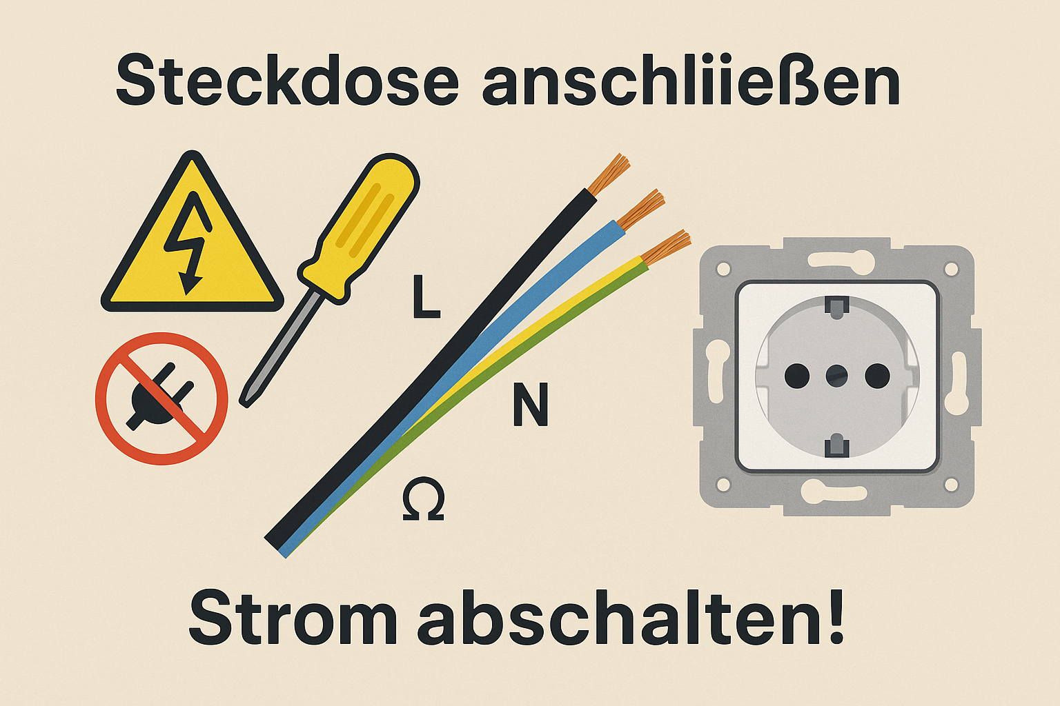 Wie Wechsel ich eine Steckdose?